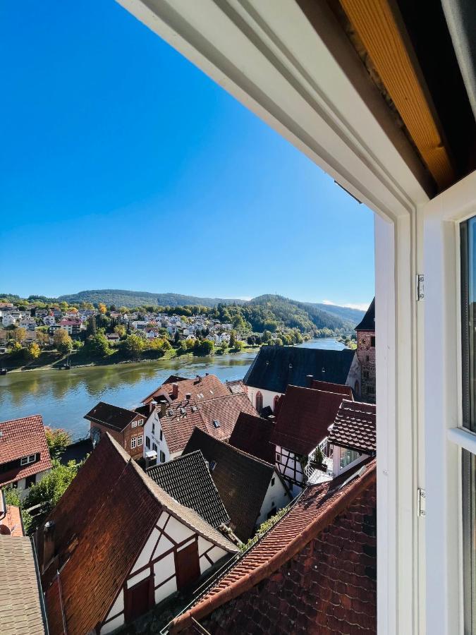 Natur Und Neckarblick Bei Heidelberg 希尔施霍恩 外观 照片