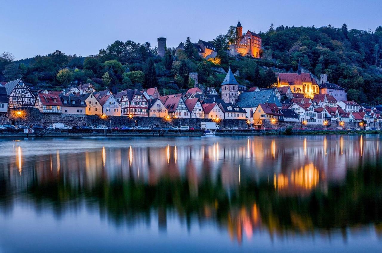 Natur Und Neckarblick Bei Heidelberg 希尔施霍恩 外观 照片